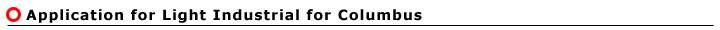 Application for Light Industrial for Columbus!